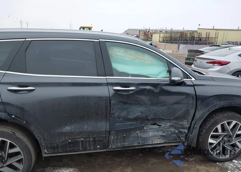 2023 Hyundai Santa Fe Calligraphy from USA, damaged, VIN 5NMS5DALXPH639488